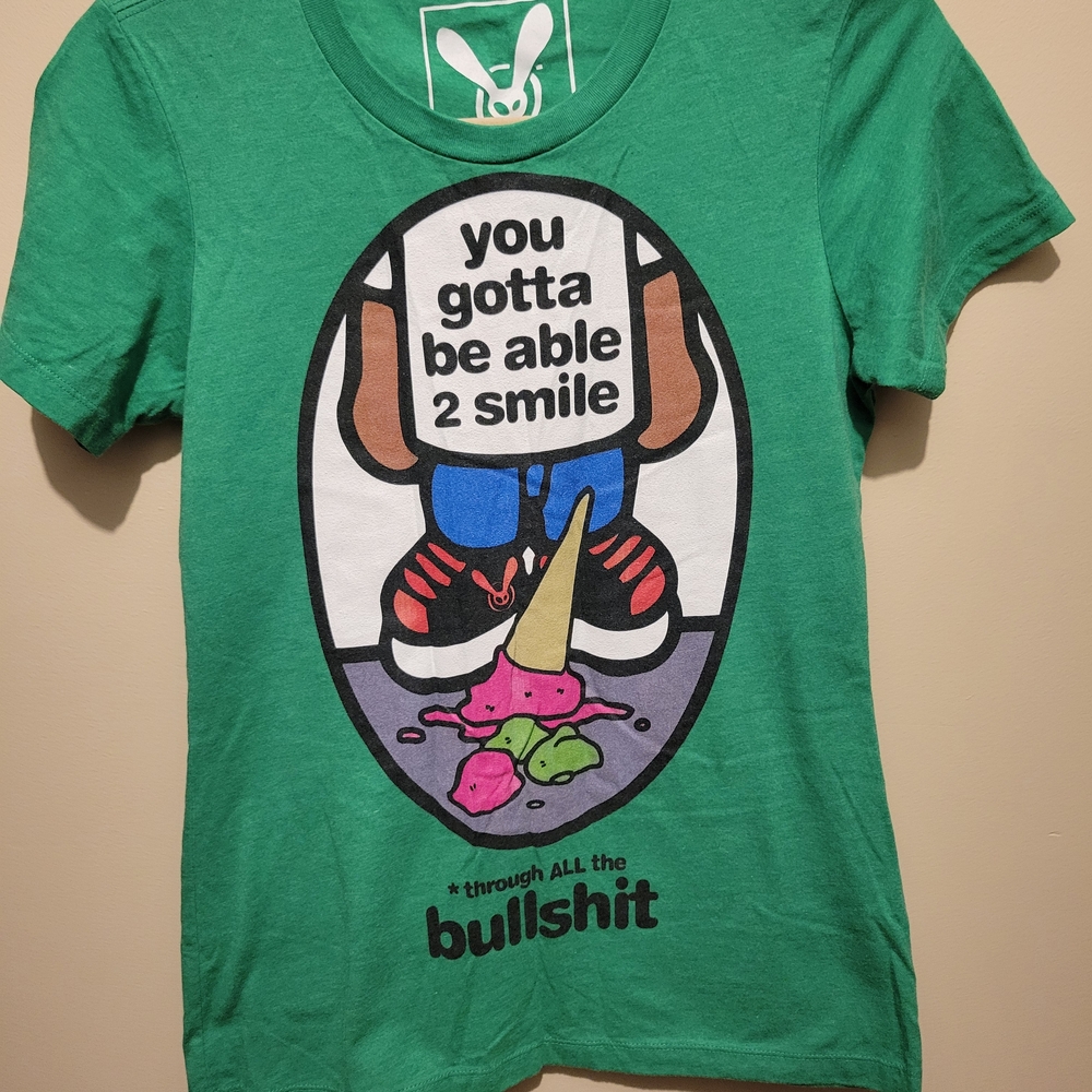 Green Graphic Ladies T-Shirt